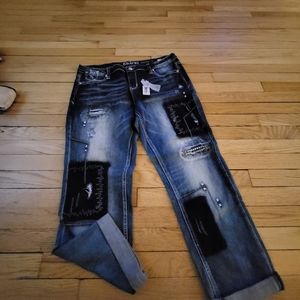 NWT GRACE IN LA boyfriend jeans- 31
